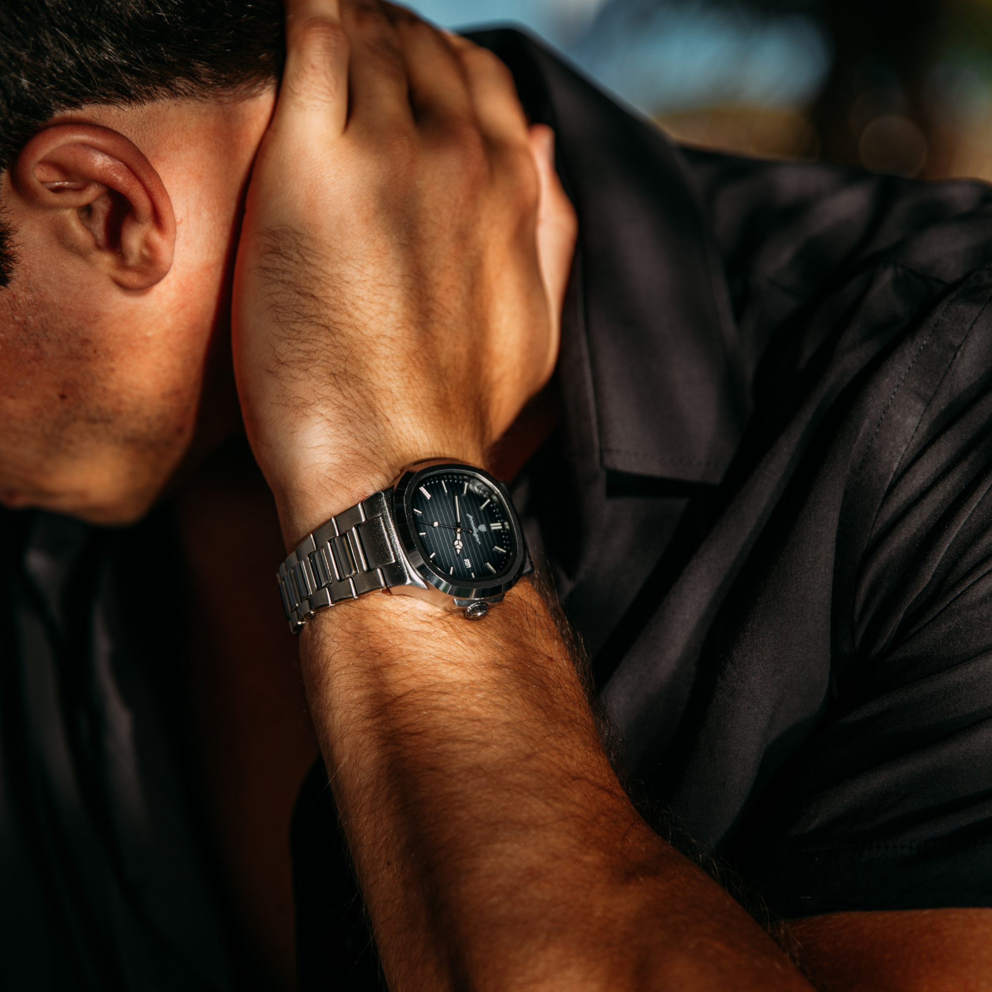 Nautilus 41mm Stainless Steel Quartz Watch - Sapphire Crystal