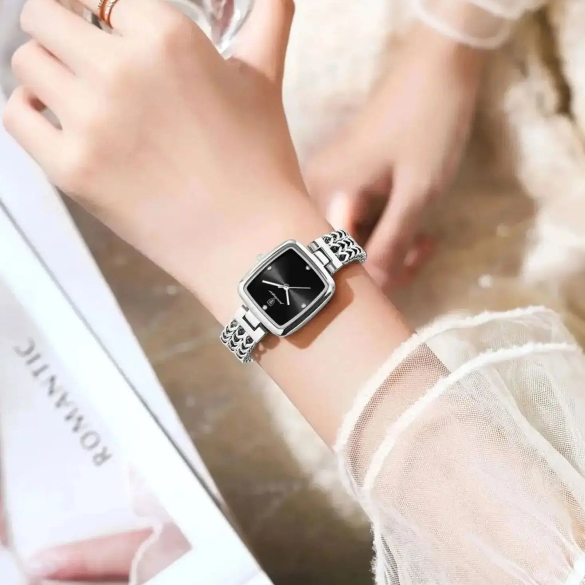 Celeste Women's Square Luxury Watch