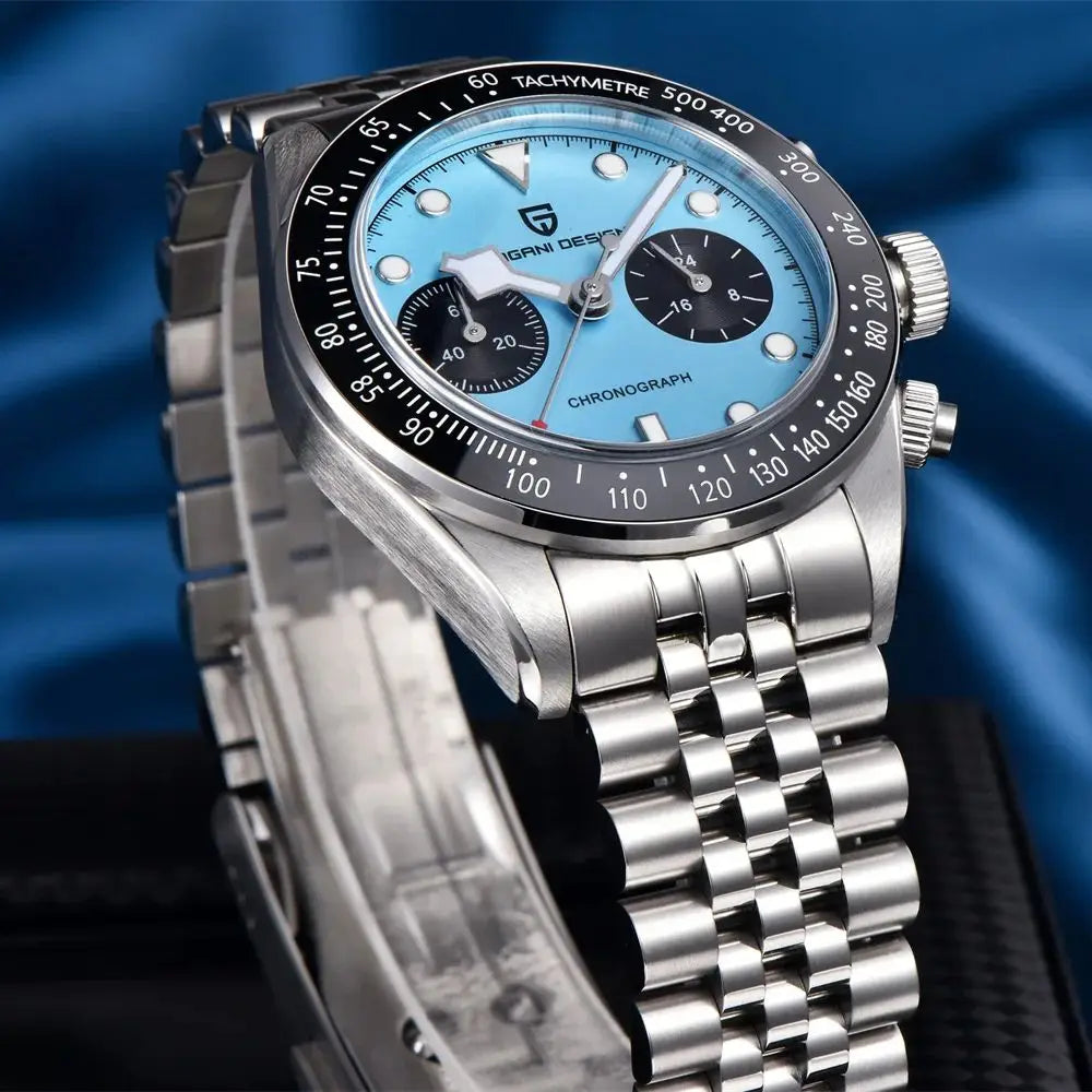 PD-1701 BB Flamingo Chronograph - Sapphire Crystal & 100M Water Resistant