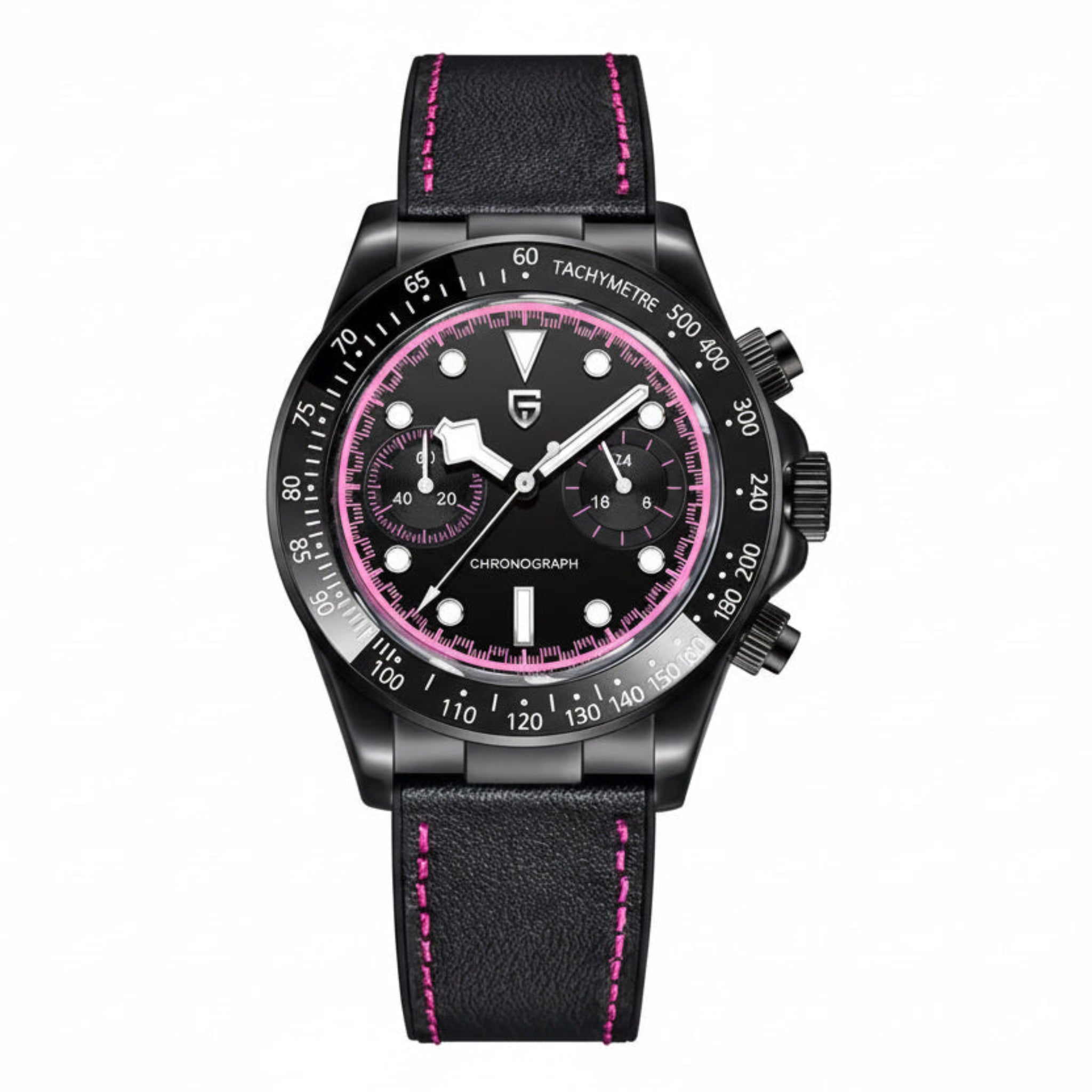 Pagani Design PD-1822 - 40mm Chronograph Watch VK64 Sapphire Crystal 100m