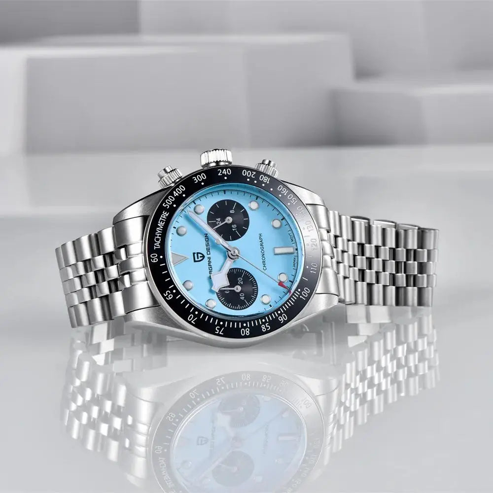 PD-1701 BB Flamingo Chronograph - Sapphire Crystal & 100M Water Resistant