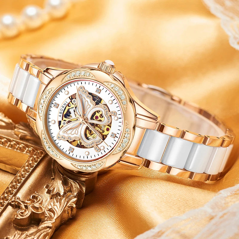 Pagani Design Women's Automatic Watch - Stainless Steel Mechanical 30m