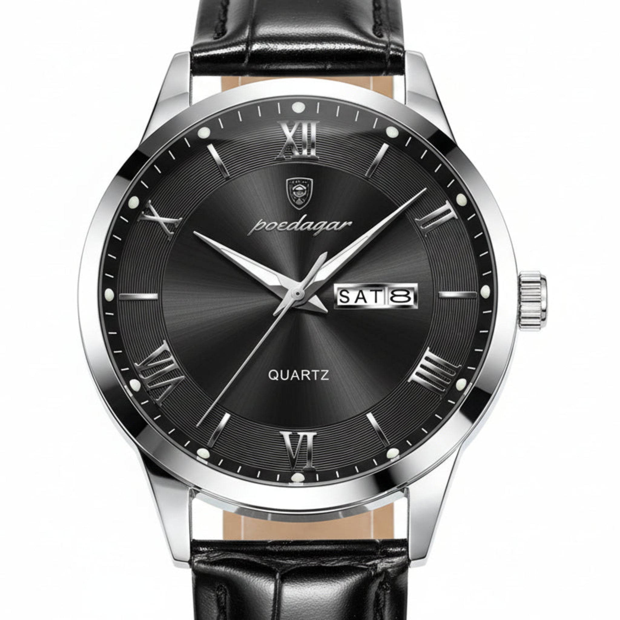 Legacy Men's Watch - Waterproof Leather Strap Business Quartz