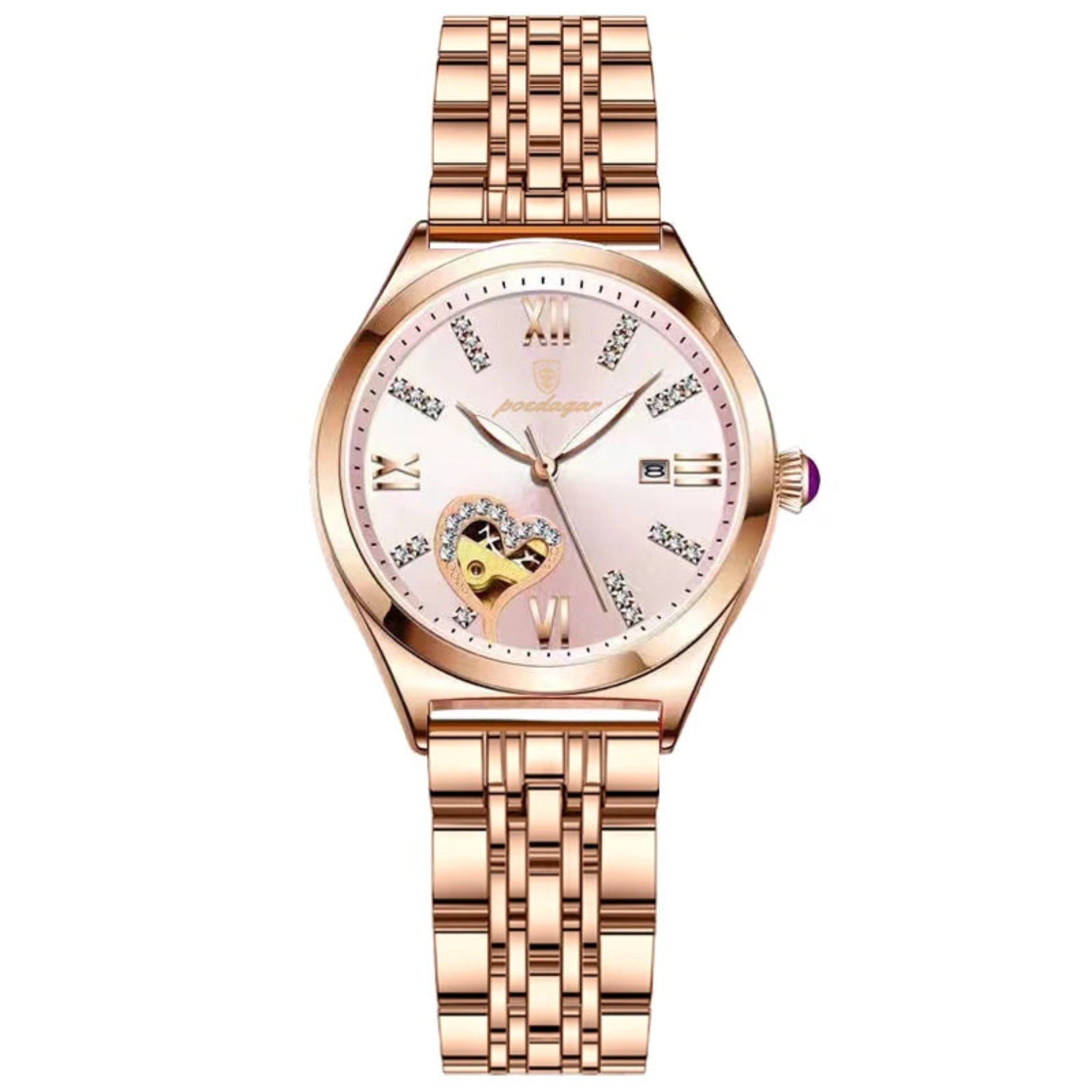 Lumière – Rose Gold Stainless Steel Women's Watch