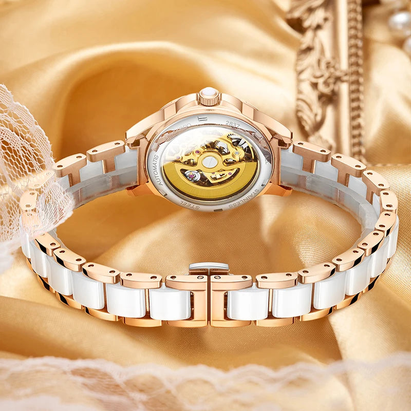 Pagani Design Women's Automatic Watch - Stainless Steel Mechanical 30m