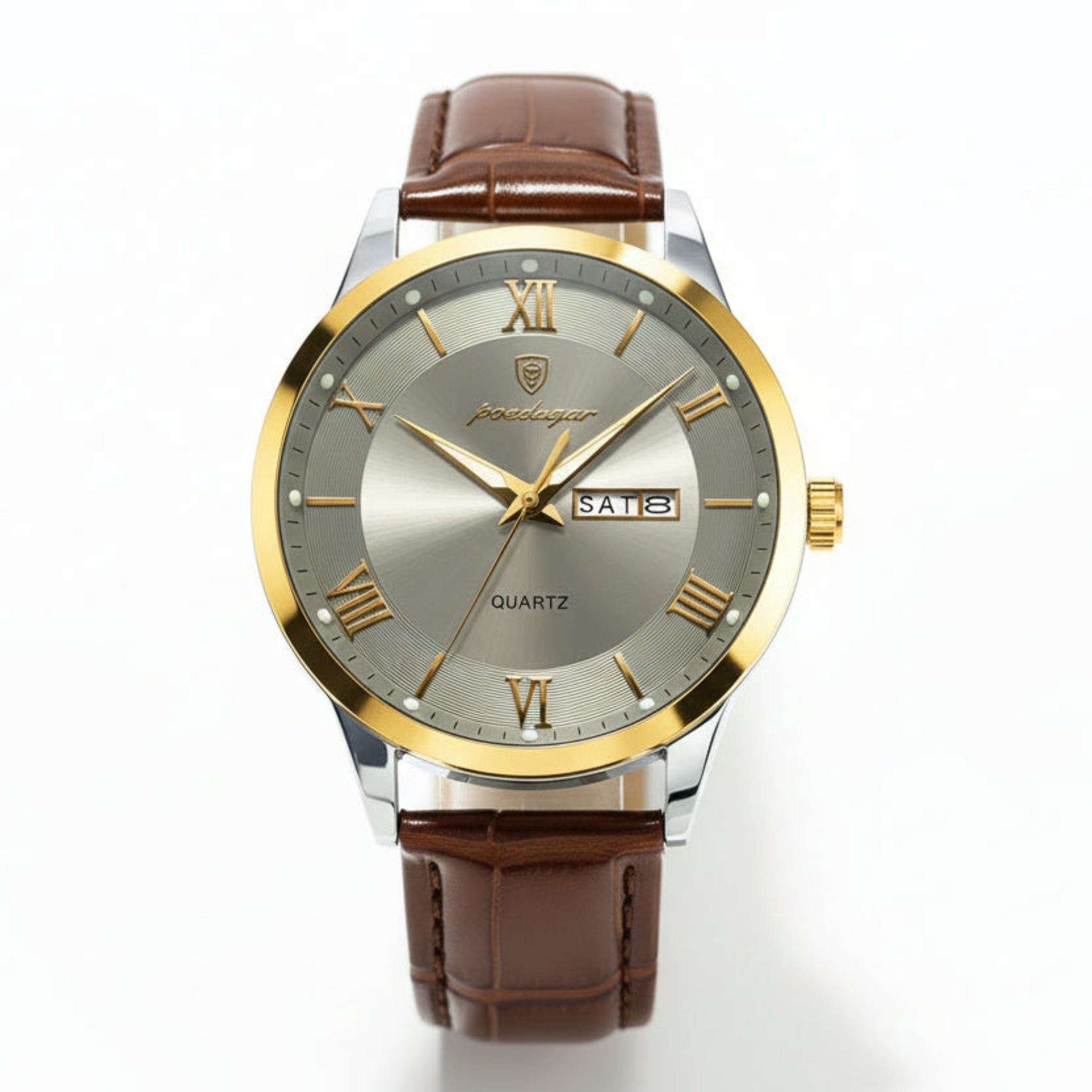 Legacy Men's Watch - Waterproof Leather Strap Business Quartz