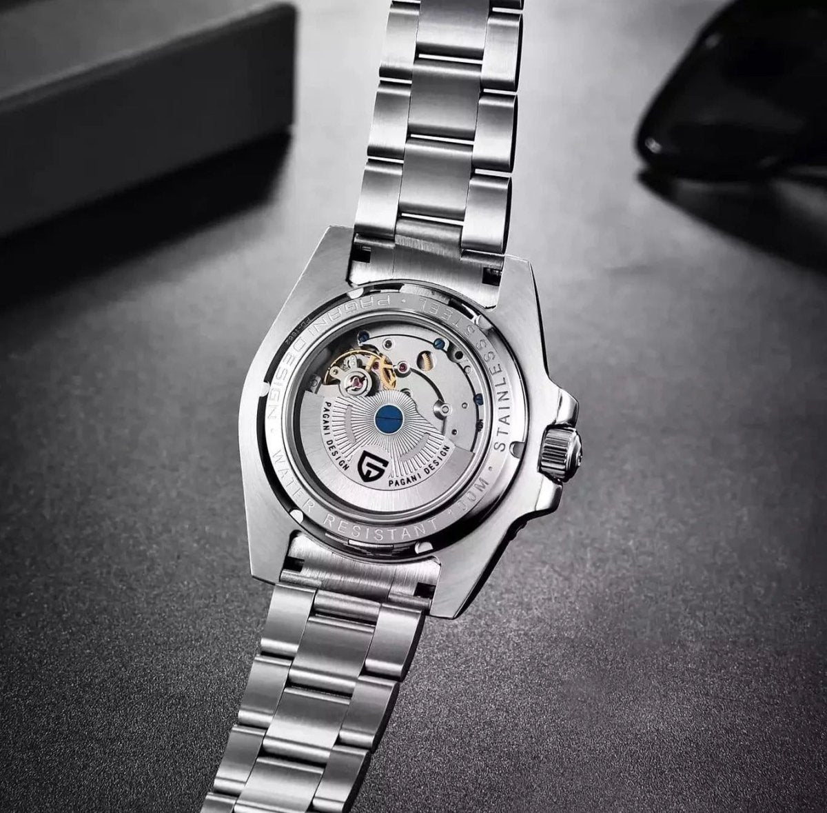 PD-1662 GMT 40mm Automatic Watch - Sapphire Crystal & 10 ATM