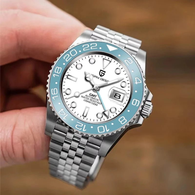 PD-1662 GMT 40mm Automatic Watch - Sapphire Crystal & 10 ATM