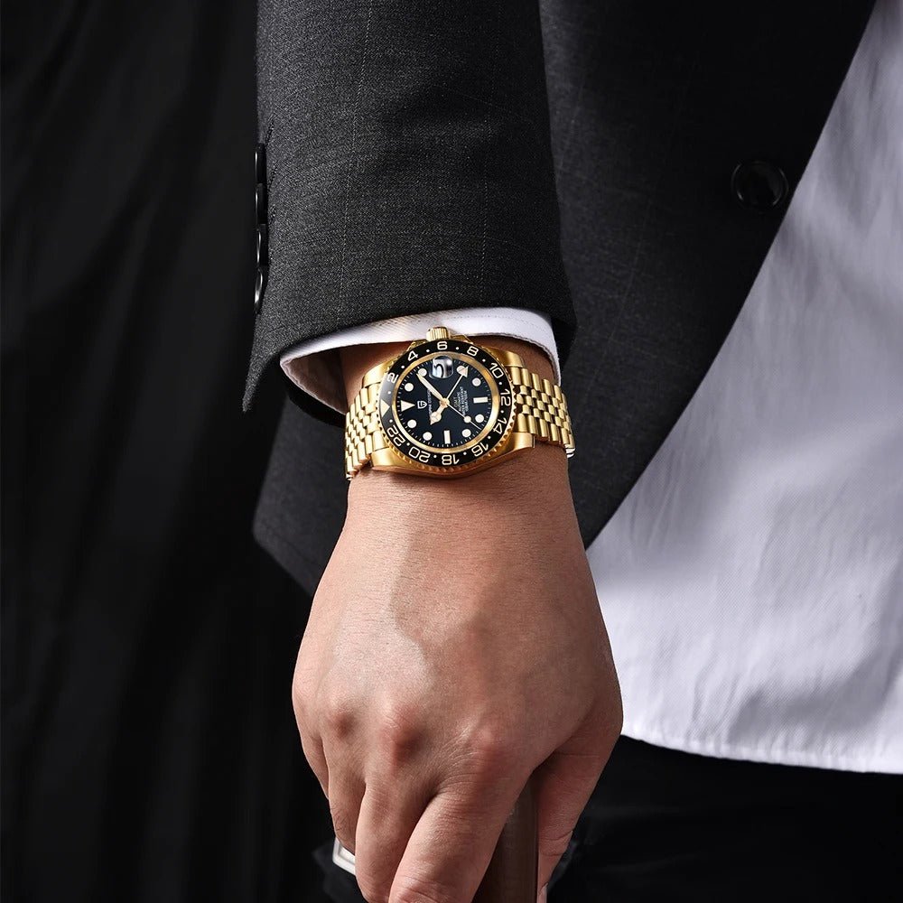 PD-1662 GMT 40mm Automatic Watch - Sapphire Crystal & 10 ATM