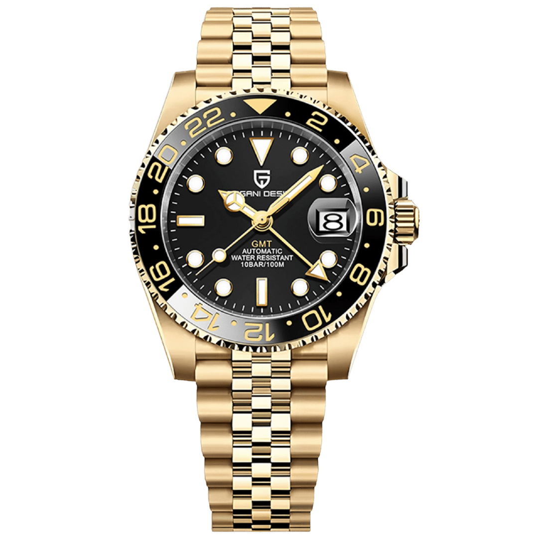 PD-1662 GMT 40mm Automatic Watch - Sapphire Crystal & 10 ATM