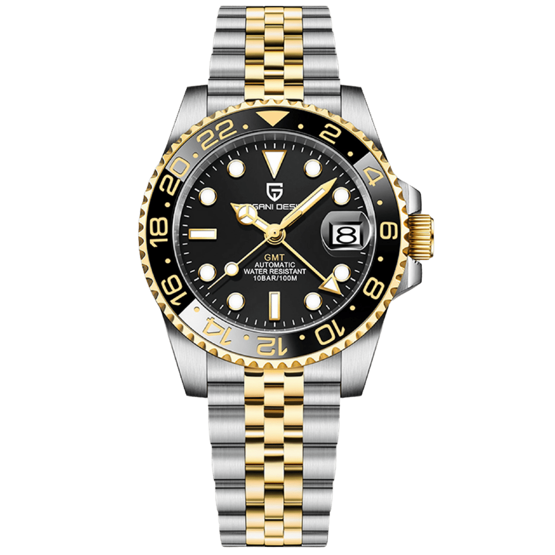 PD-1662 GMT 40mm Automatic Watch - Sapphire Crystal & 10 ATM