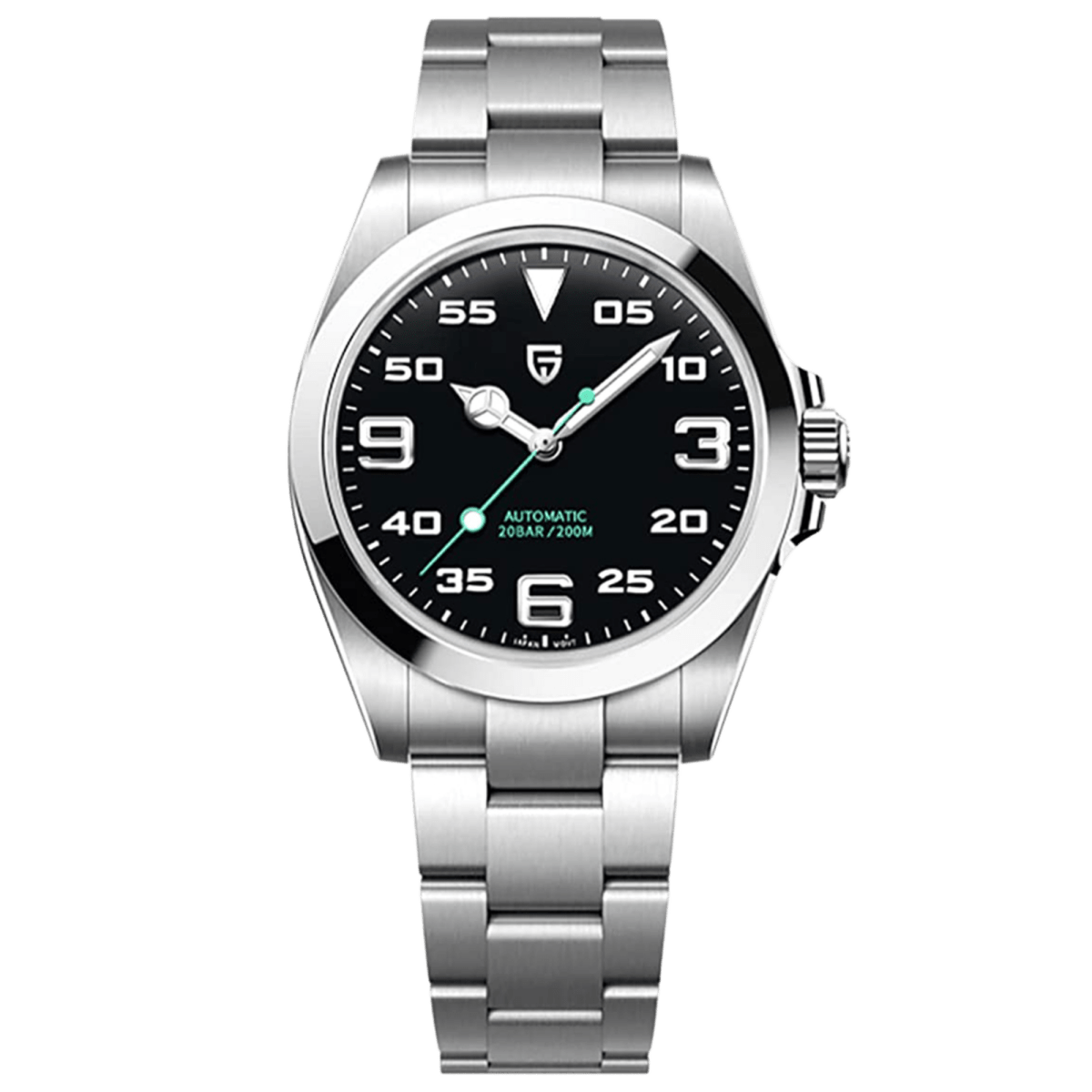 PD-1692 AK Heritage 40mm Automatic Watch - Sapphire Crystal & 20 BAR