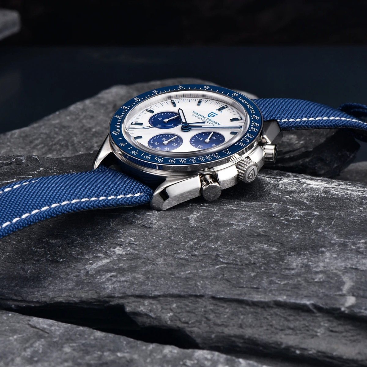 PD-1701 Daytona 40mm Chronograph Watch - Sapphire Crystal & 10 ATM