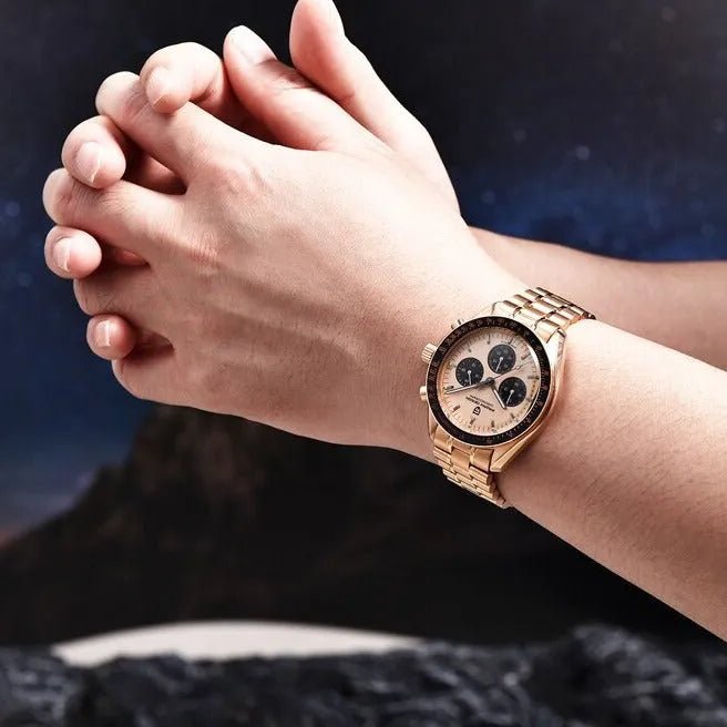 PD-1701 Daytona 40mm Chronograph Watch - Sapphire Crystal & 10 ATM