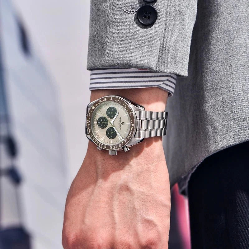 PD-1701 Daytona 40mm Chronograph Watch - Sapphire Crystal & 10 ATM