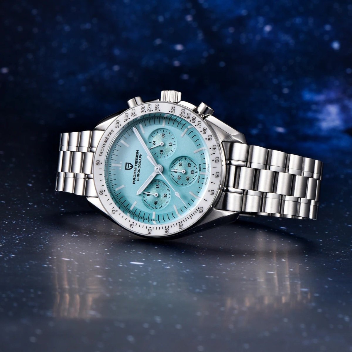 PD-1701 Daytona 40mm Chronograph Watch - Sapphire Crystal & 10 ATM