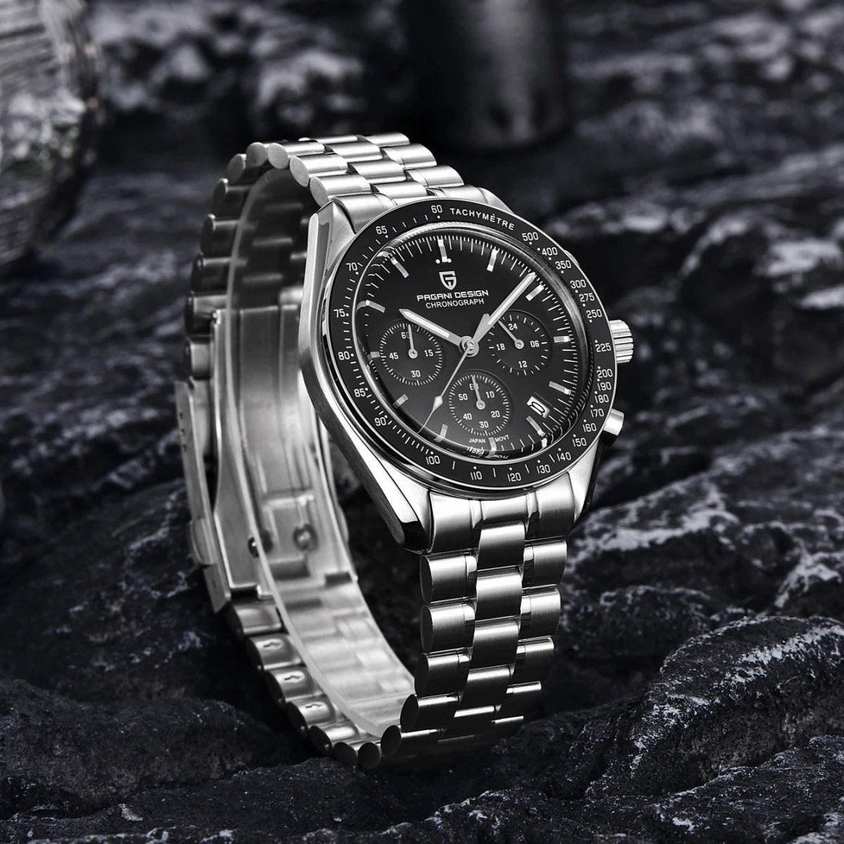 PD-1701 Daytona 40mm Chronograph Watch - Sapphire Crystal & 10 ATM