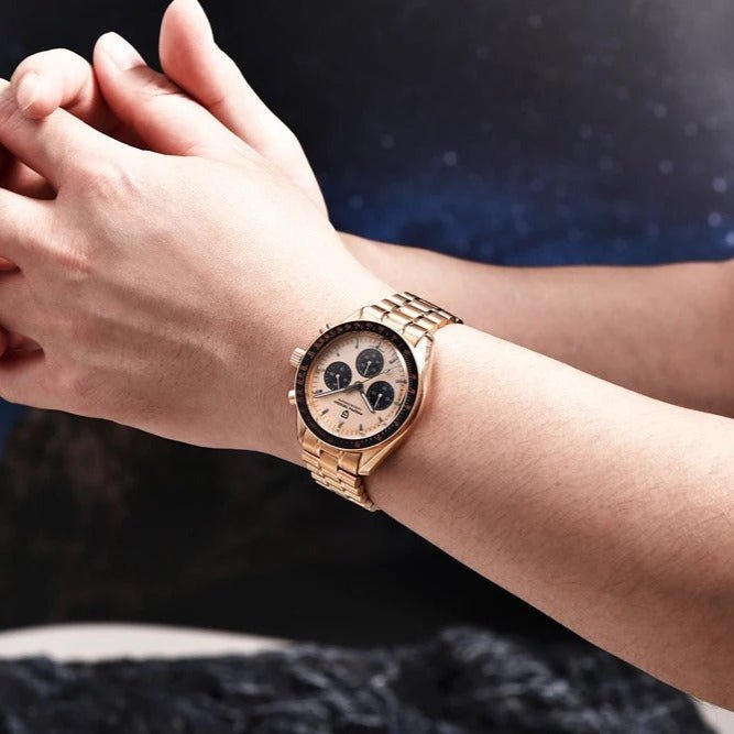 PD-1701 Daytona 40mm Chronograph Watch - Sapphire Crystal & 10 ATM