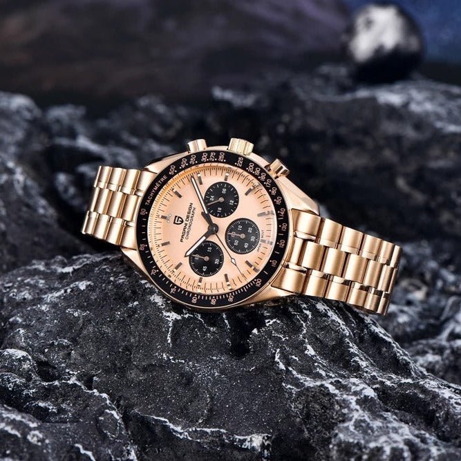 PD-1701 Daytona 40mm Chronograph Watch - Sapphire Crystal & 10 ATM