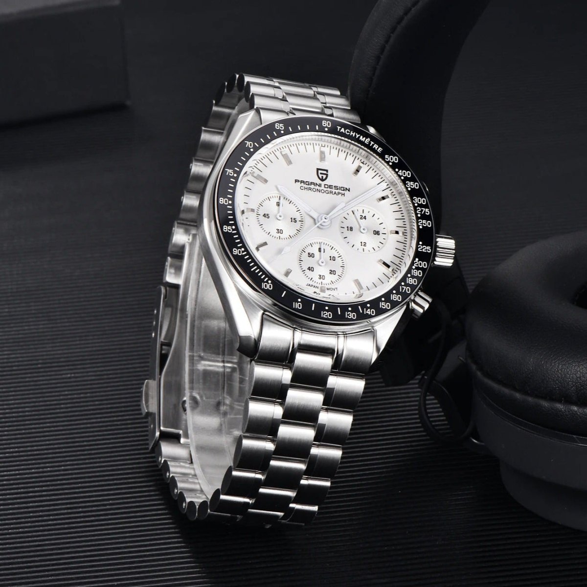 PD-1701 Daytona 40mm Chronograph Watch - Sapphire Crystal & 10 ATM