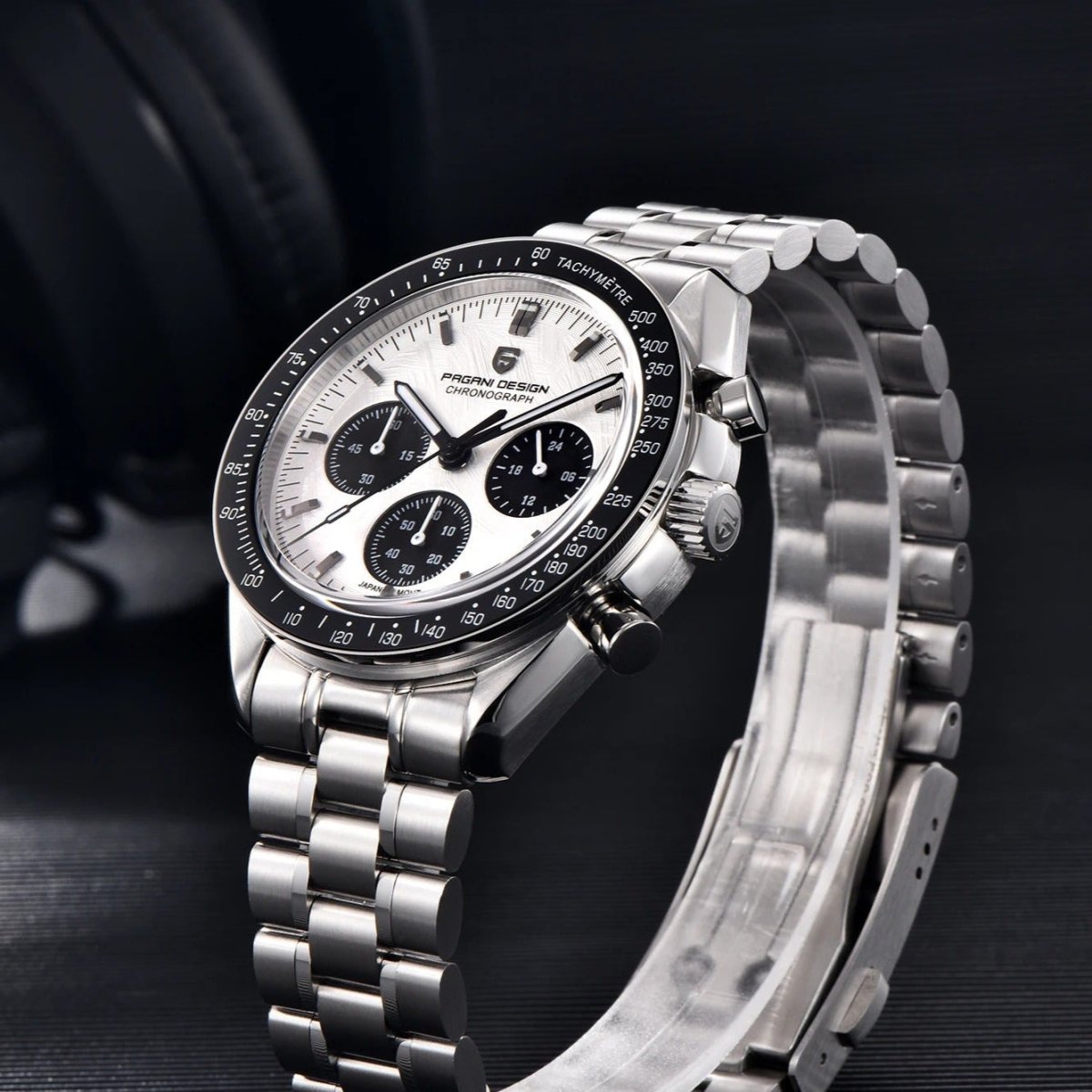 PD-1701 Daytona 40mm Chronograph Watch - Sapphire Crystal & 10 ATM