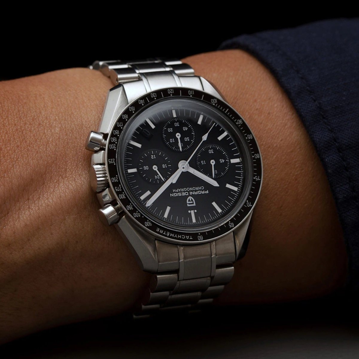 PD-1701 Daytona 40mm Chronograph Watch - Sapphire Crystal & 10 ATM