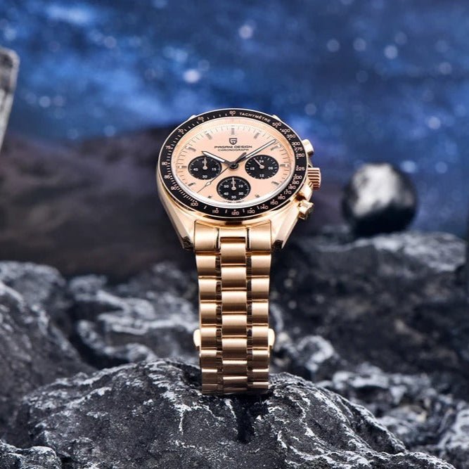 PD-1701 Daytona 40mm Chronograph Watch - Sapphire Crystal & 10 ATM