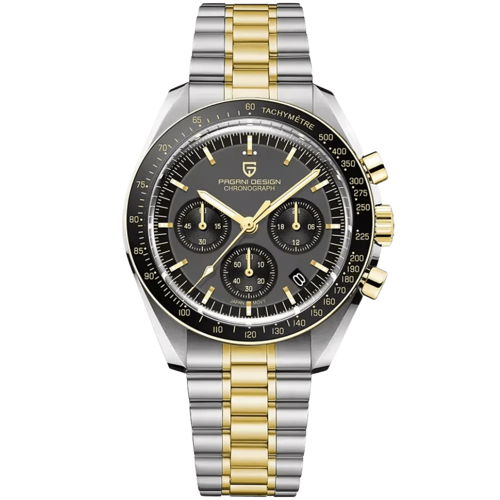 PD-1701 Daytona 40mm Chronograph Watch - Sapphire Crystal & 10 ATM