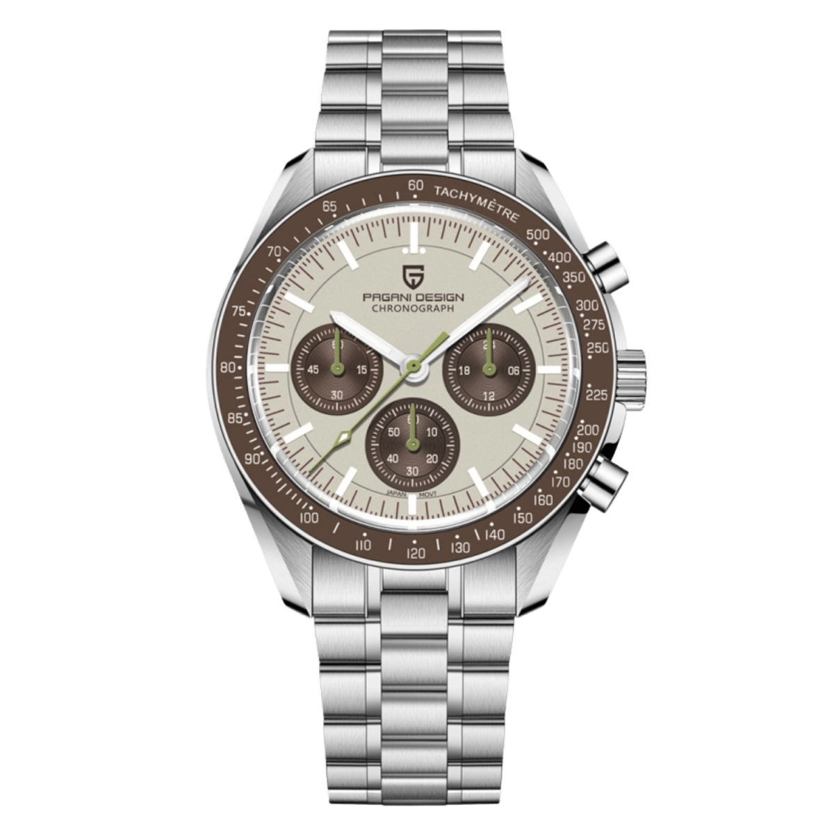 PD-1701 Daytona 40mm Chronograph Watch - Sapphire Crystal & 10 ATM