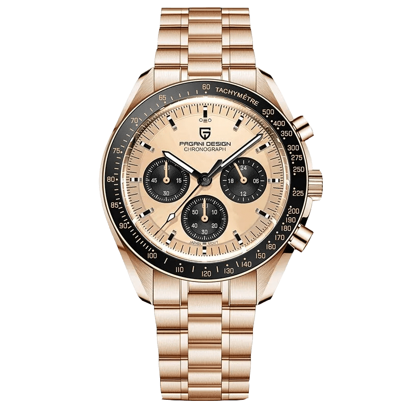 PD-1701 Daytona 40mm Chronograph Watch - Sapphire Crystal & 10 ATM