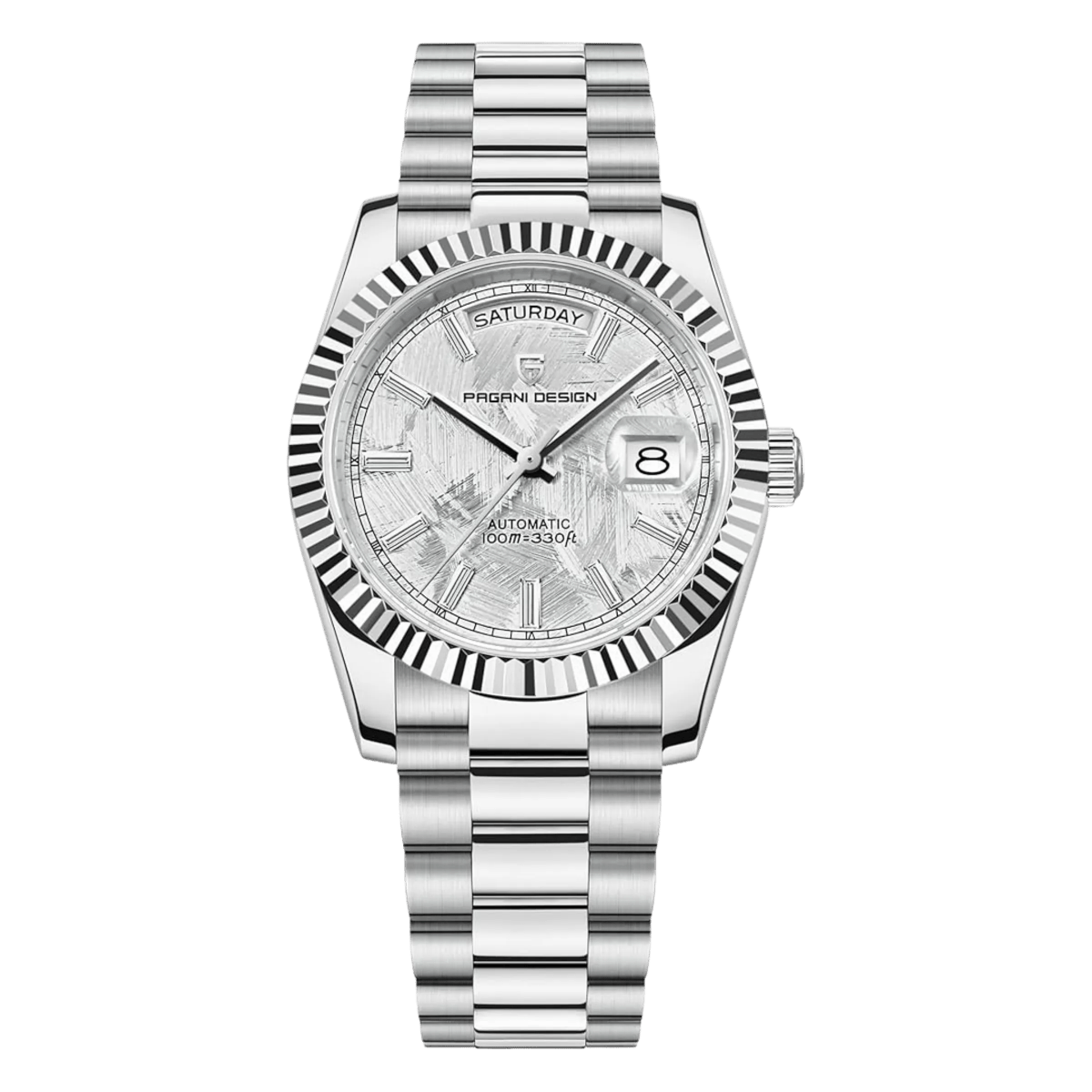 PD-1752 Day-Date 36mm Automatic Watch - Sapphire Crystal & 10 ATM