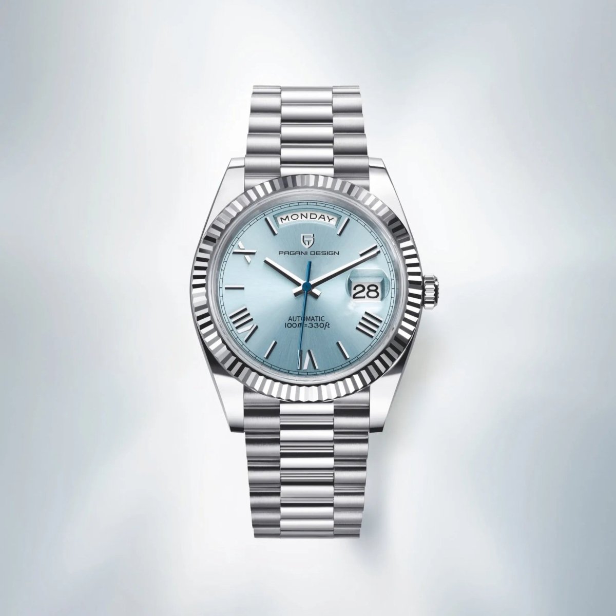 PD-1752 Day-Date 36mm Automatic Watch - Sapphire Crystal & 10 ATM