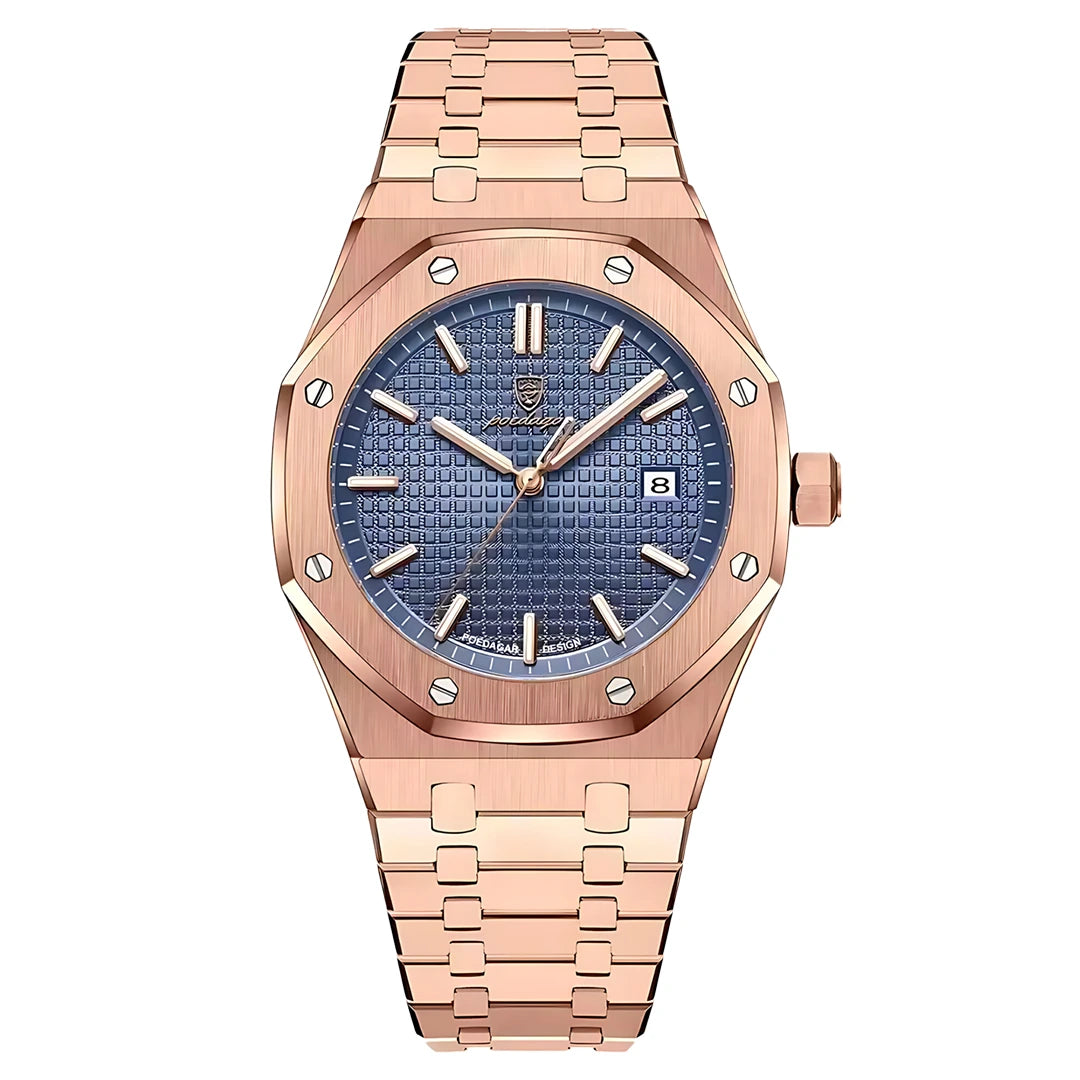 King's Oak 41mm Stainless Steel Quartz Watch - Sapphire Crystal