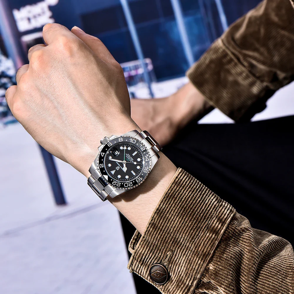 Dual Time Travel Watch