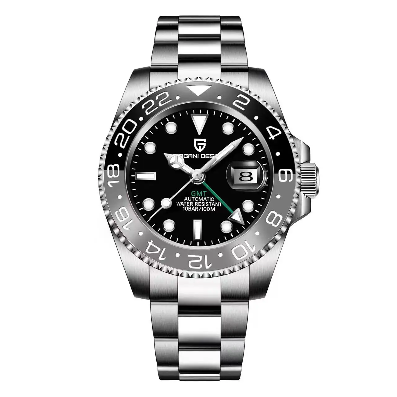 PD1662 - Dual Time Travel Watch
