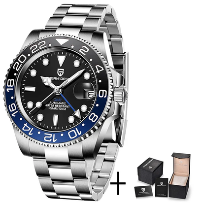 PD1662 - Dual Time Travel Watch