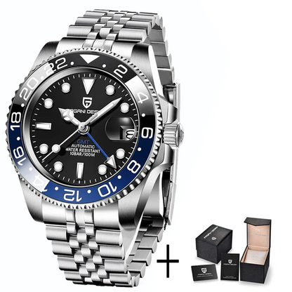 PD1662 - Dual Time Travel Watch