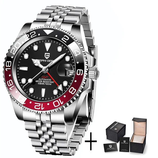 PD1662 - Dual Time Travel Watch