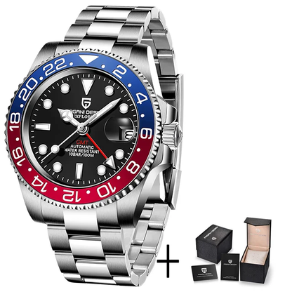 PD1662 - Dual Time Travel Watch