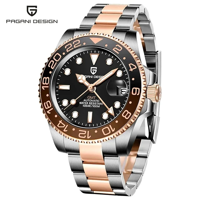 PD1662 - Dual Time Travel Watch