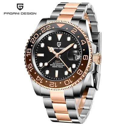 PD1662 - Dual Time Travel Watch