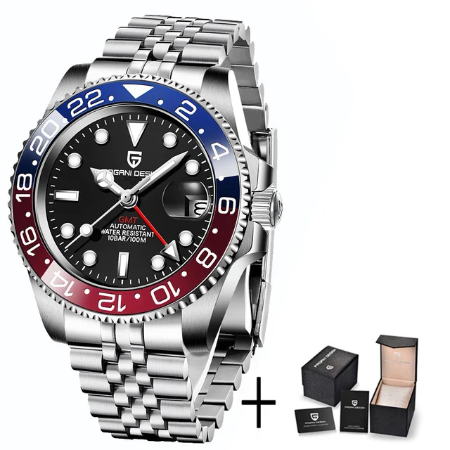 PD1662 - Dual Time Travel Watch