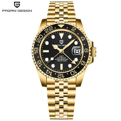 PD1662 - Dual Time Travel Watch
