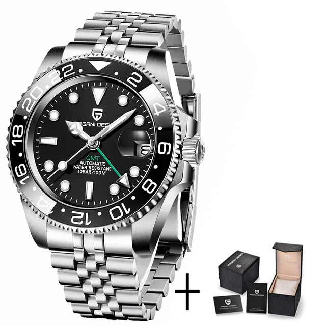 PD1662 - Dual Time Travel Watch
