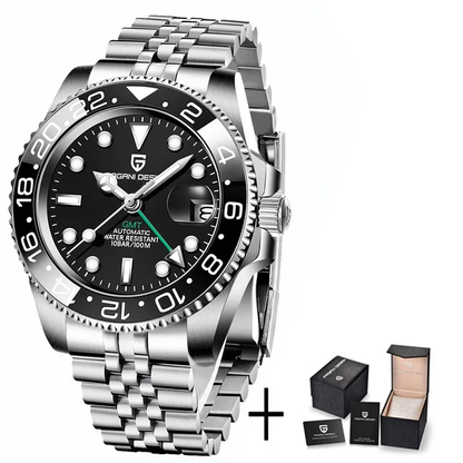 PD1662 - Dual Time Travel Watch
