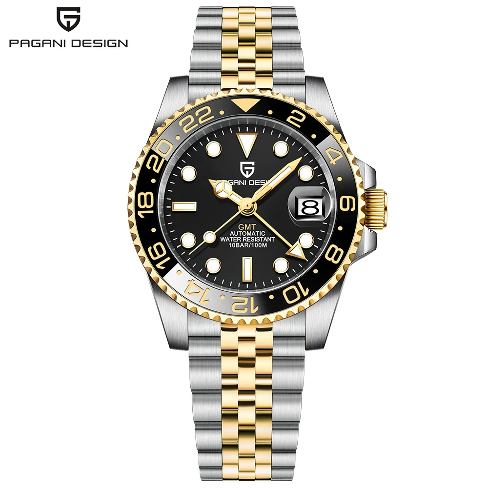 PD1662 - Dual Time Travel Watch