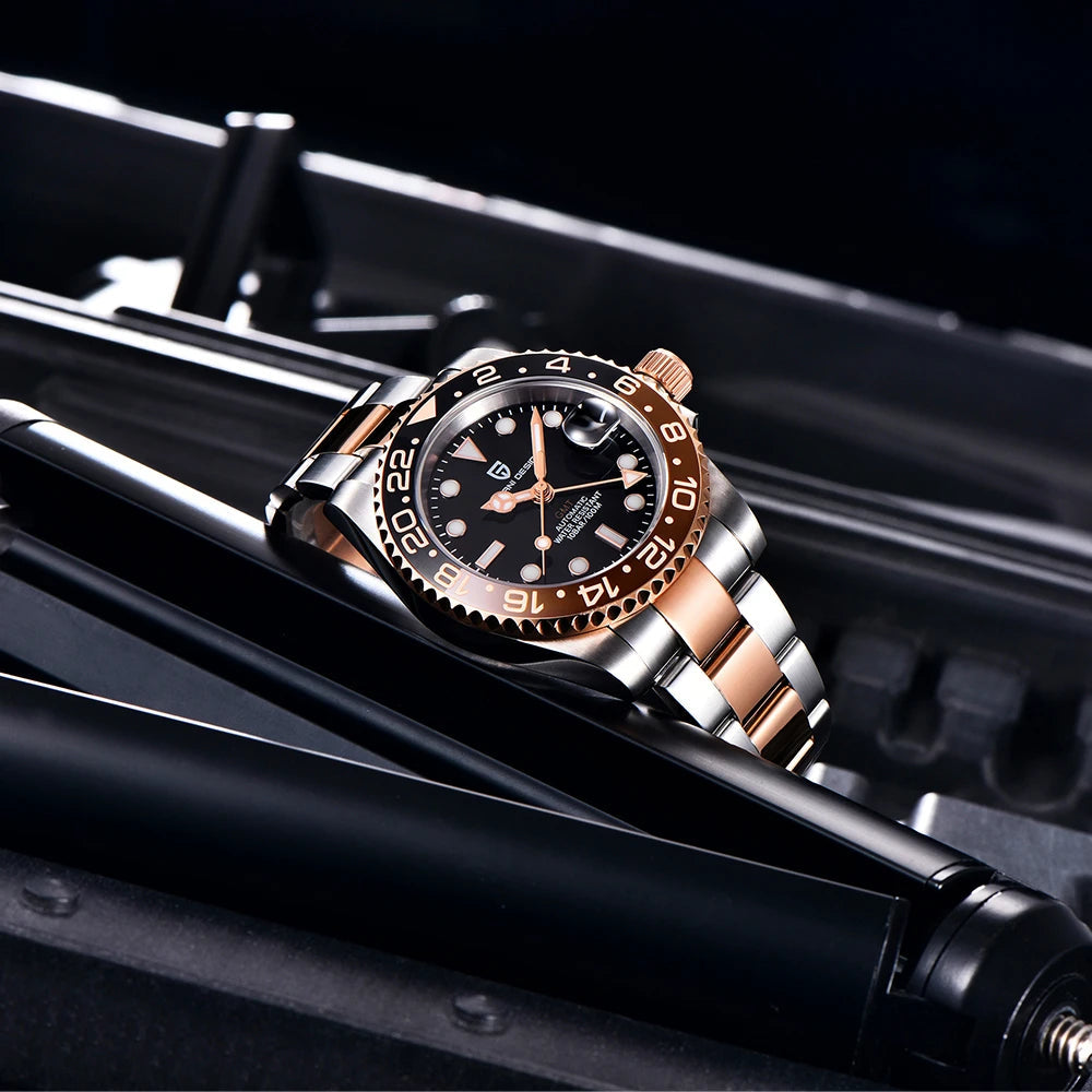 PD1662 - Dual Time Travel Watch