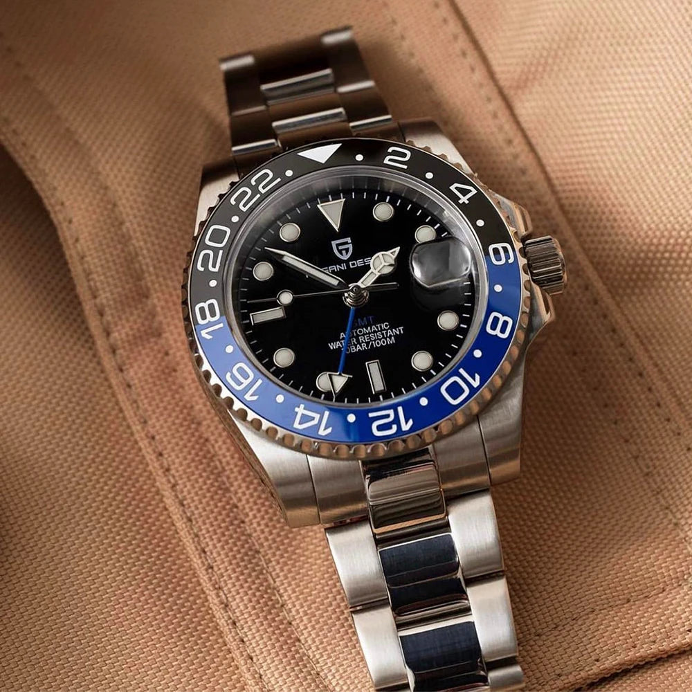 PD1662 - Dual Time Travel Watch