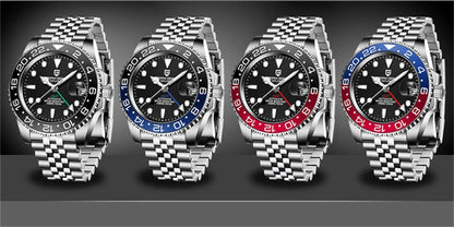 PD1662 - Dual Time Travel Watch