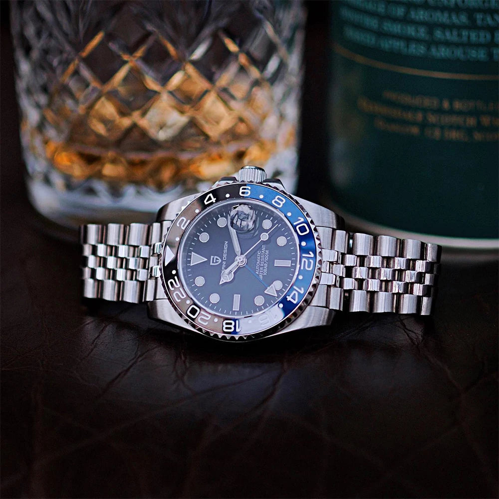 PD1662 - Dual Time Travel Watch
